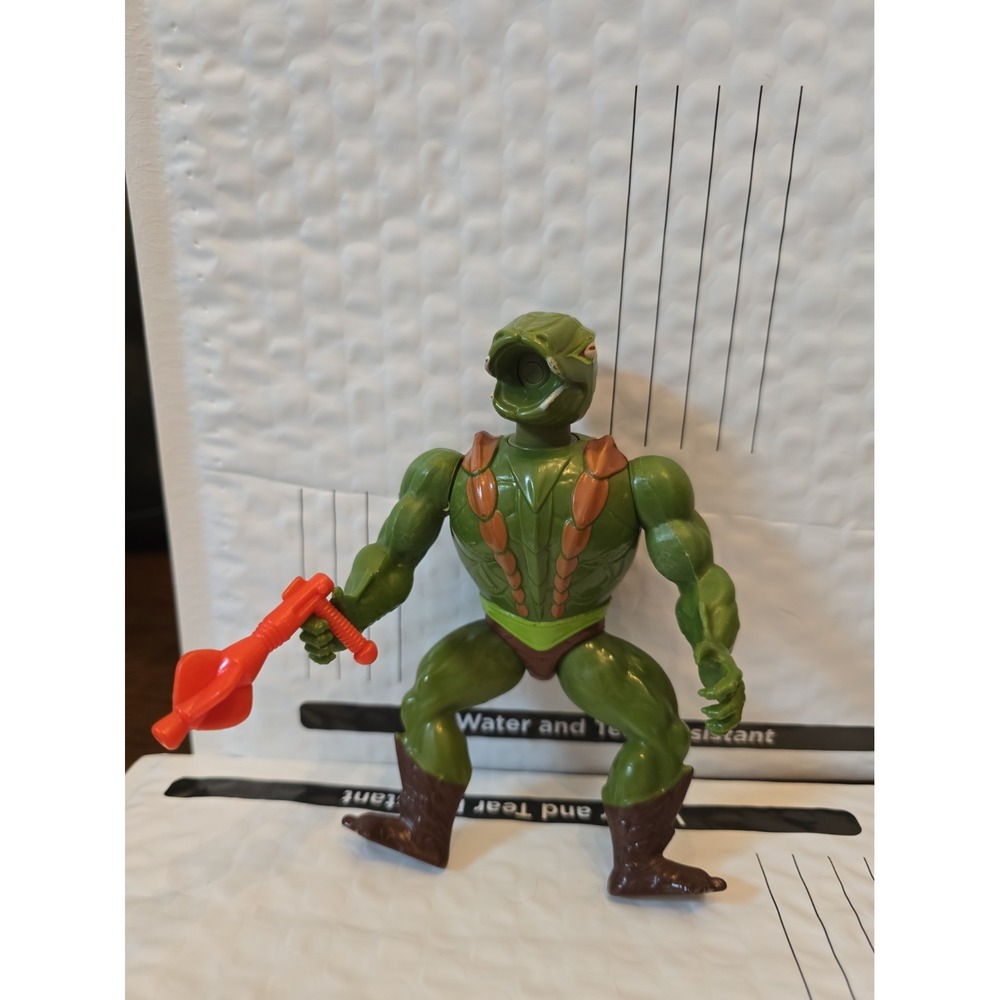 Vtg KOBRA KHAN Motu Masters Of The Universe He-Man Action Figure Complete U-7